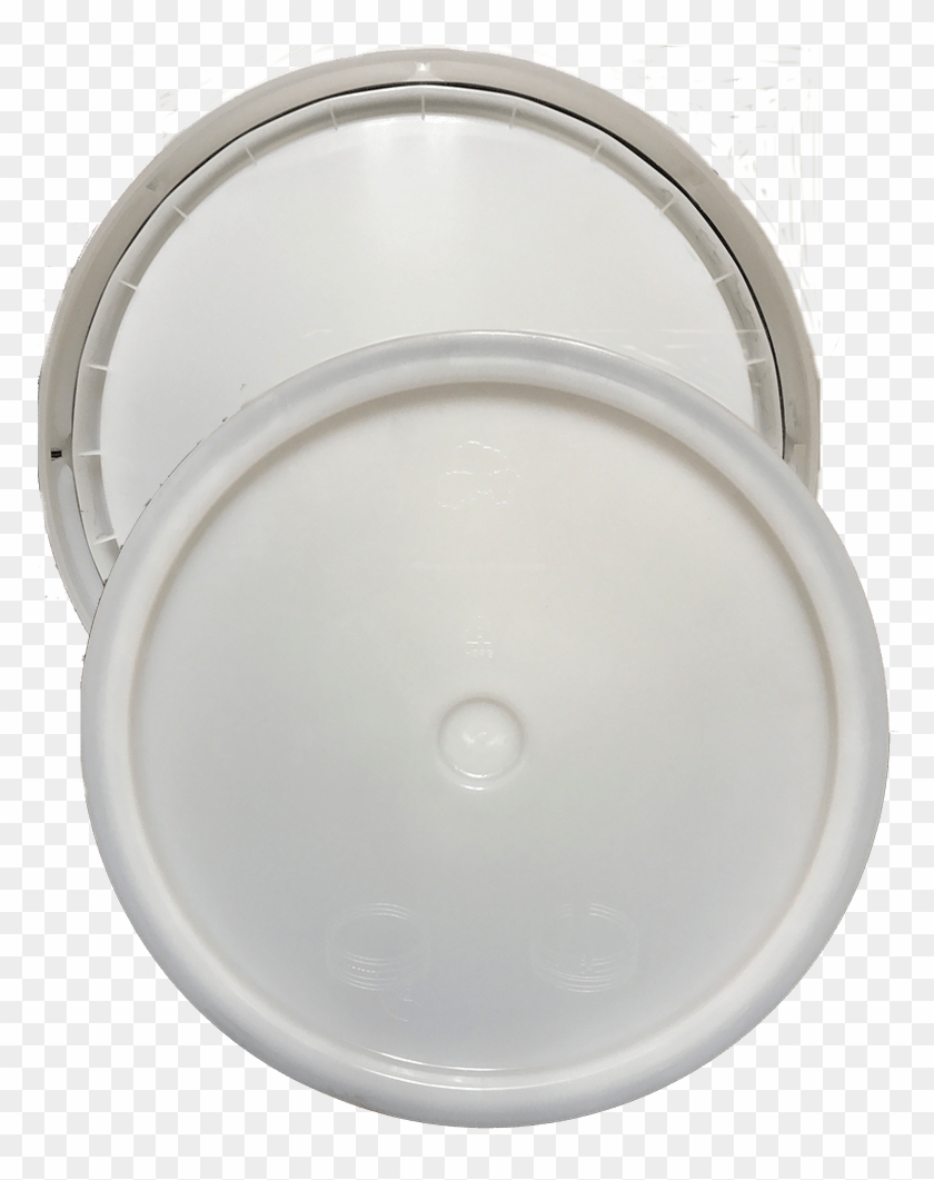 Lid For Round, Plastic Buckets From Size - Circle Clipart #3909099