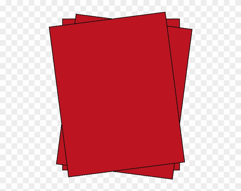 Red Construction Paper Clipart #3909328