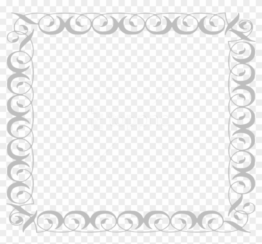 Free Png Gray Border Frame Png Pic Png - Border Clip Art Transparent Png