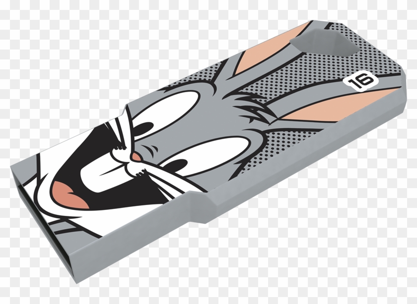 M750 Looney Toons Bunny - Mem Usb 8gb Emtec M750 Bugs Bunny Clipart