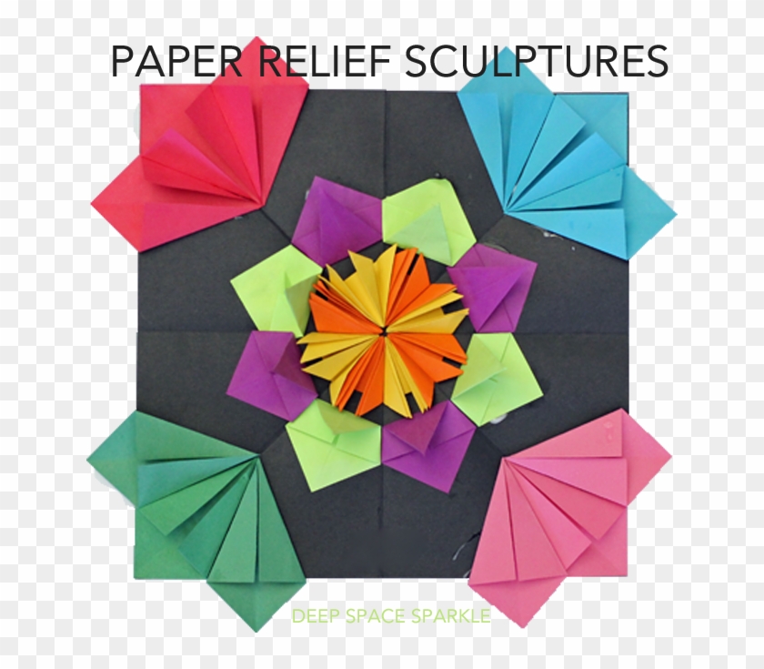 Try This Paper Craft With Your Kids And Learn Radial - Radial Design Paper Sculpture Clipart