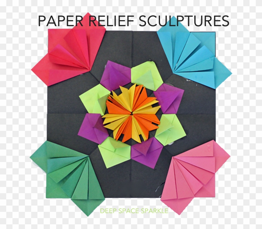 Try This Paper Craft With Your Kids And Learn Radial - Radial Design Paper Sculpture Clipart #3909392