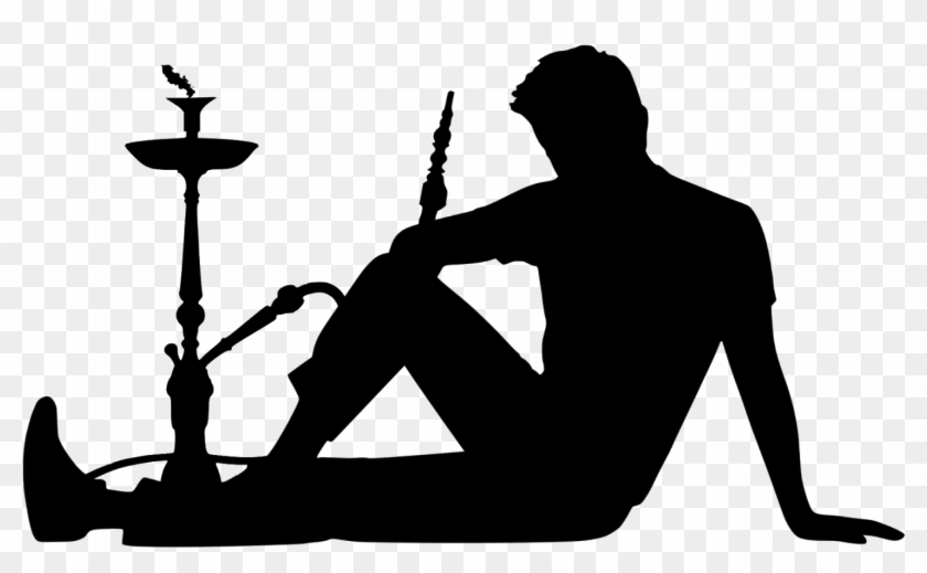 Bored Man Silhouette Clipart #3910236