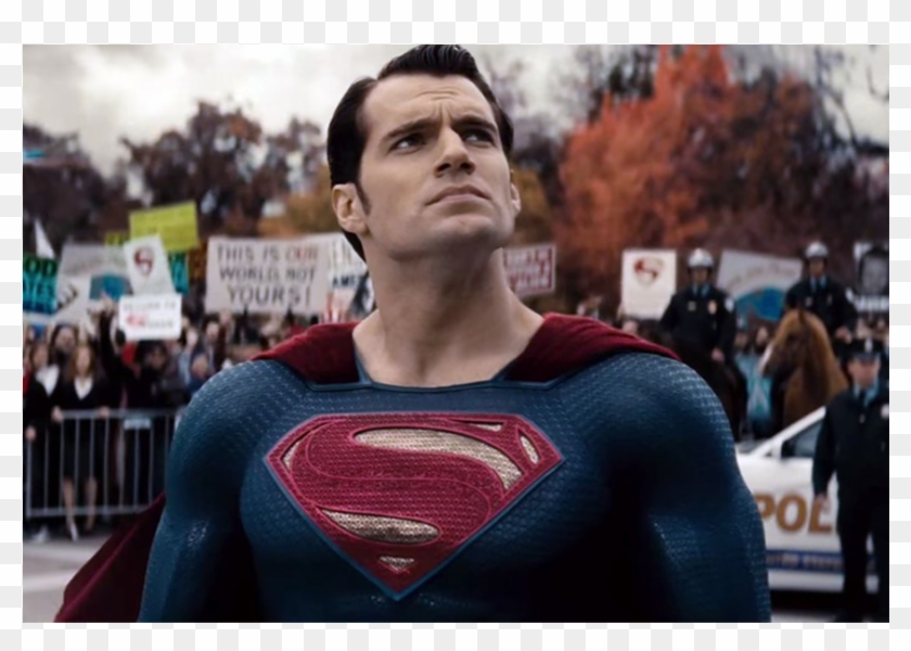 Characters - Superman Mustache Edited Out Clipart