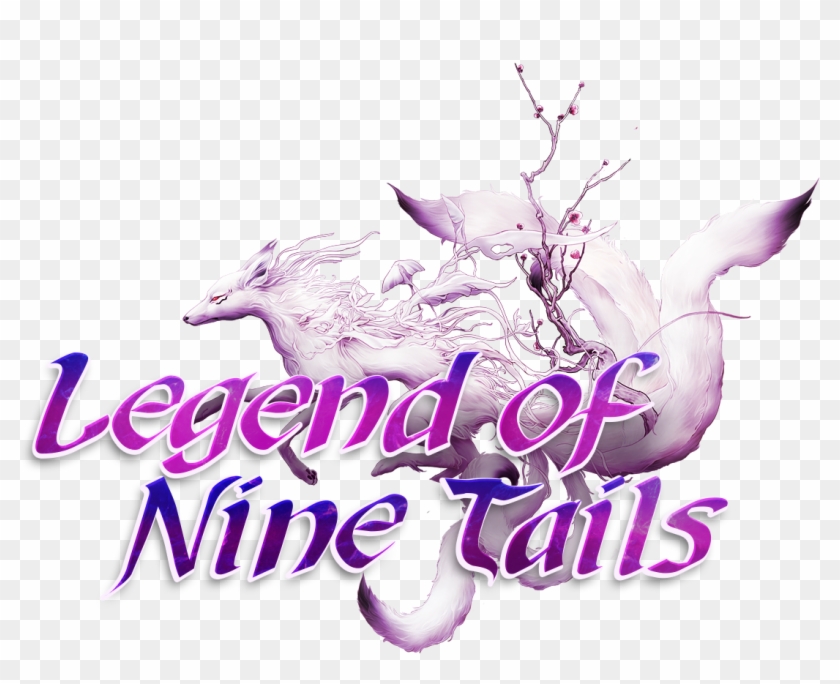 Legend Of Nine Tail Foxes , Png Download - Illustration Clipart #3910864