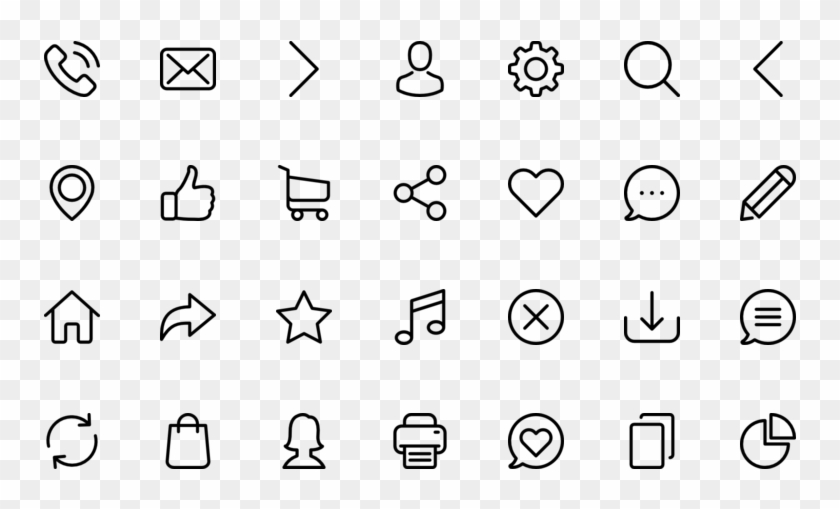 Android Free Social Media Icons Flaticon - Line Social Media Icon Flaticon Clipart #3910964