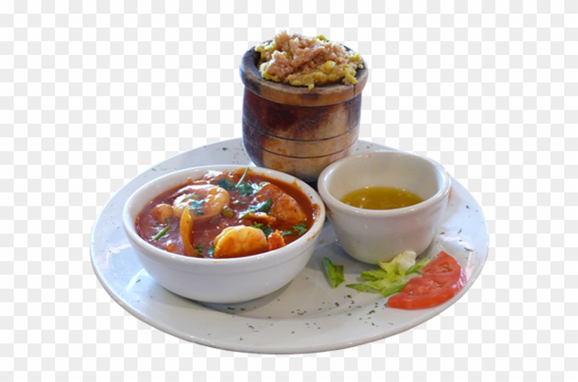 Shrimp In A Spicy Tomato Sauce With Mofongo - Side Dish Clipart