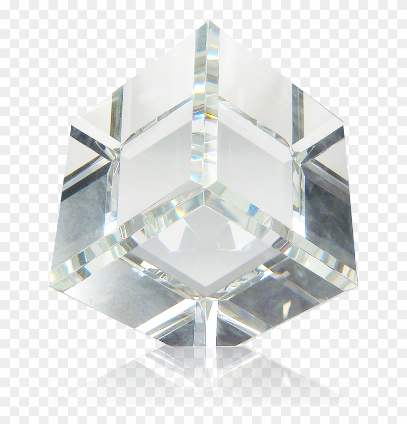 Standing Cube - Crystal Clipart #3911223