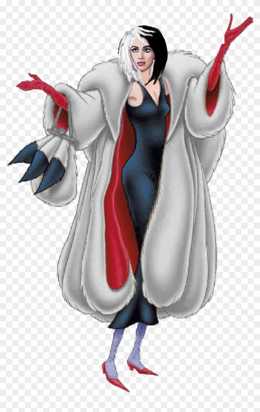 Download Cruella De Vil Png File - Cartoon Clipart #3911555