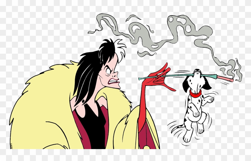 Cruella De Vil Png - Cruella De Vil Puppies Clipart #3911593
