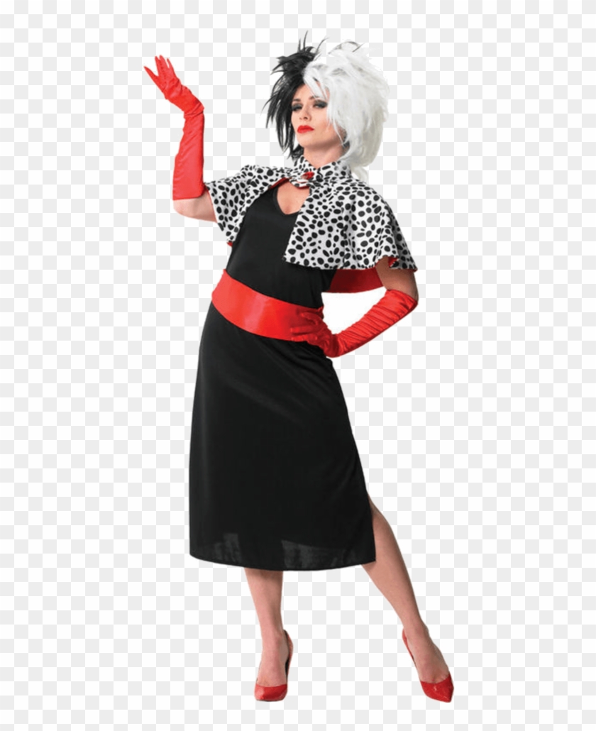 Cruella De Vil Outfit Clipart