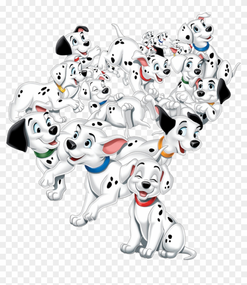 Their Parents, Pongo And Perdita, Set Out To Save Their - 101 Dalmatians Png Clipart #3911927