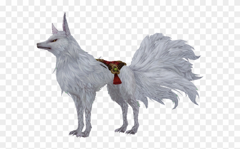 Noble Black Nine Tails - Wolfdog Clipart