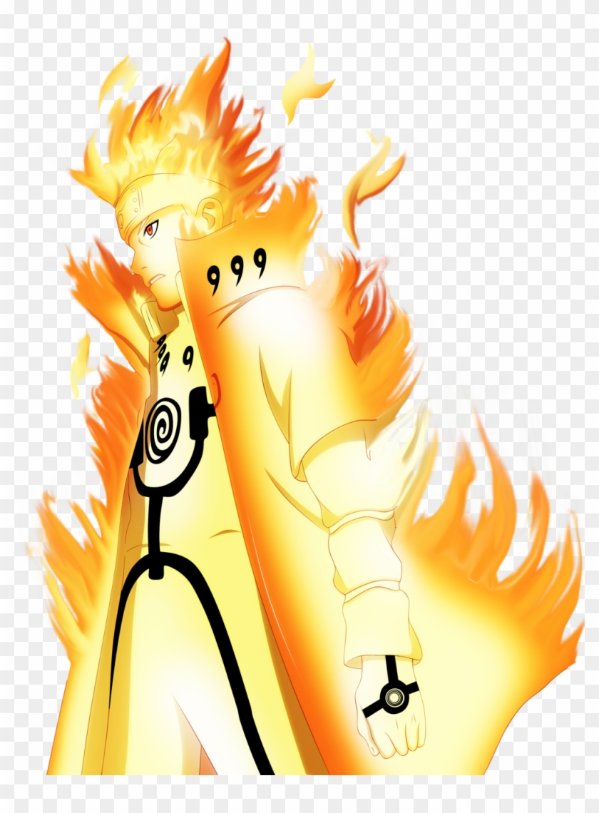 #naruto #narutouzumaki #kurama #anime #ninetailedfox - Naruto Minato Bijuu Mode Clipart #3912458