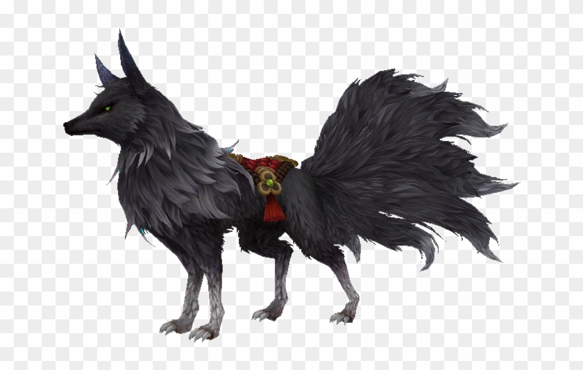 [image] Noble Black Nine Tails - Bohemian Shepherd Clipart