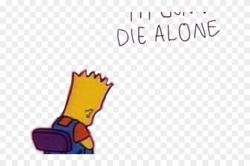 Aesthetic Clipart Sad - Png Download