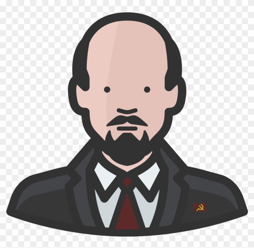 Vladimir Lenin Icon - Nikola Tesla Icon Clipart