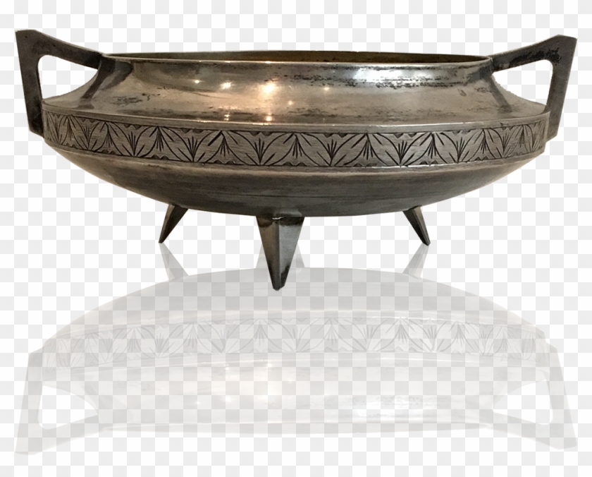 Aesthetic Movement Silver 875 Brazier, Ca - Antique Clipart #3913134