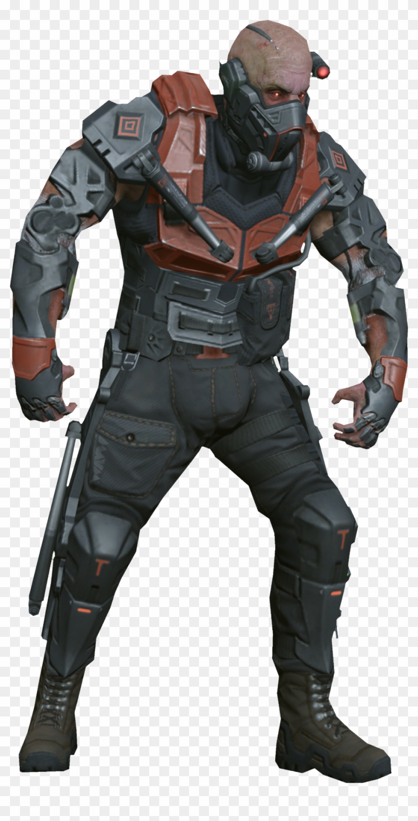 Cyborg Warface Png Clipart #3913285