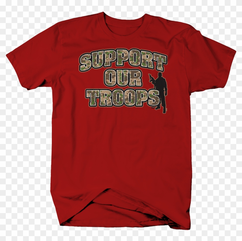 Support Our Troops Freedom Military Army Navy Air - Active Shirt Clipart