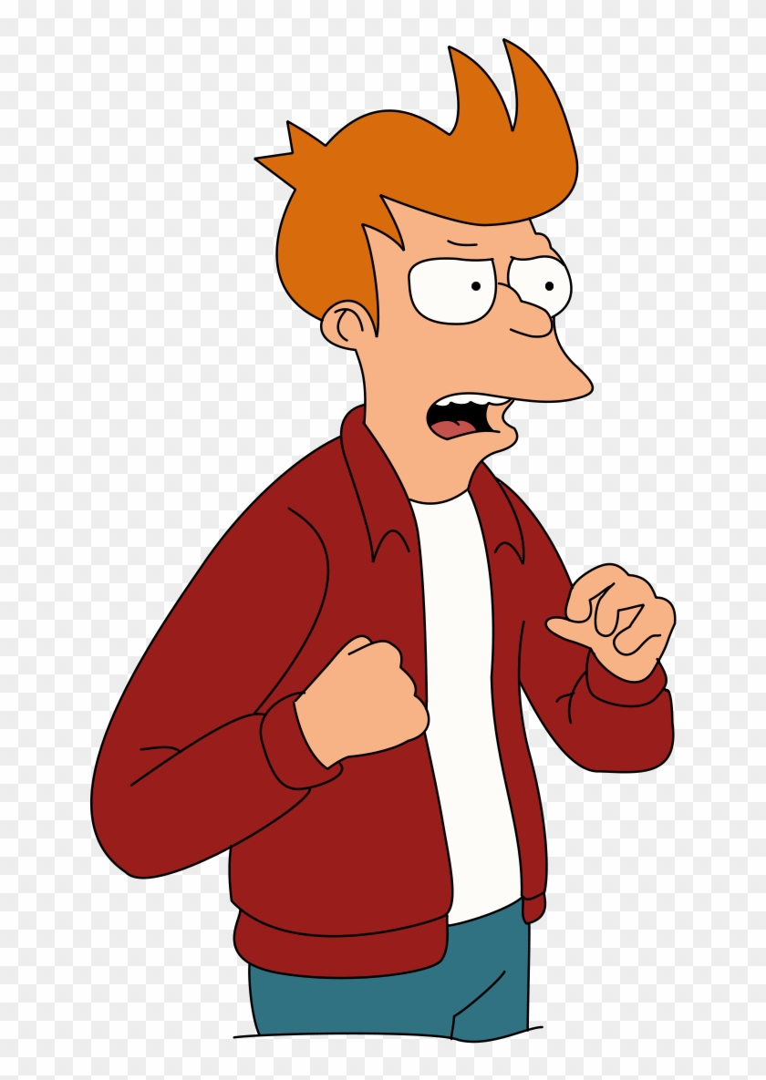 Futurama Fry - Philip J Fry Png Clipart #3913967