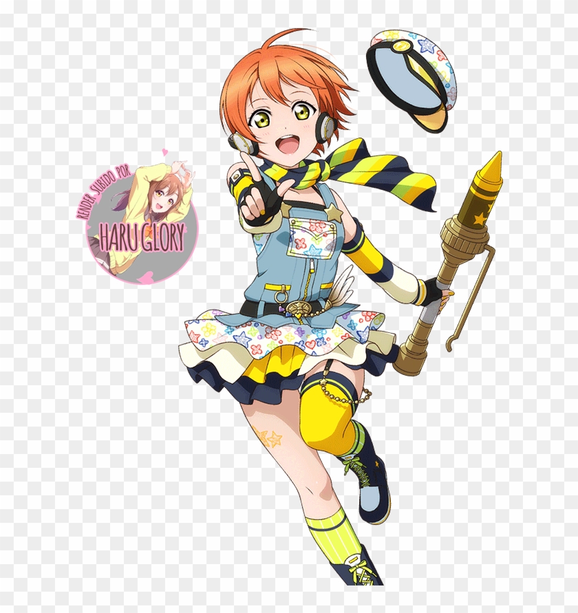 Love Live Crayon Rin Clipart