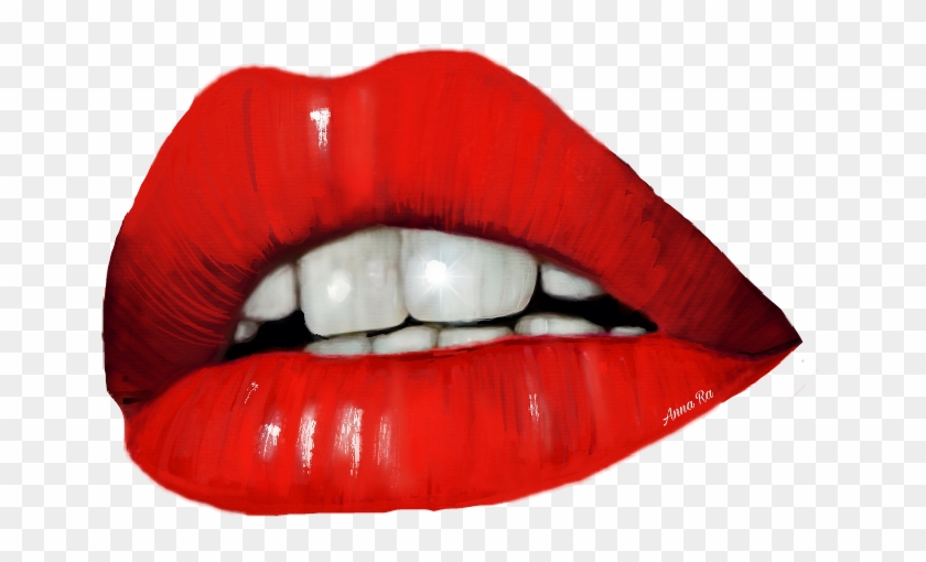 #lips #hotlips #hot #cool #mouth #best #popular #red - Tongue Clipart #3914681