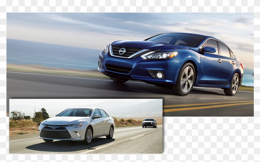 2017 Nissan Altima Vs - 2018 Sentra Vs Altima Clipart #3914797