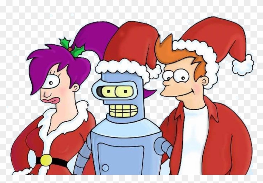 Didn't You Hear Me, It's Christmas So What Are You - Futurama Christmas Clipart #3914987