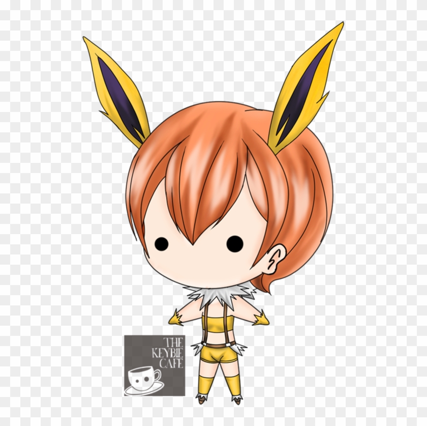 School Idol Eeveelutions Keybies Hoshizora Rin - Cartoon Clipart #3915043