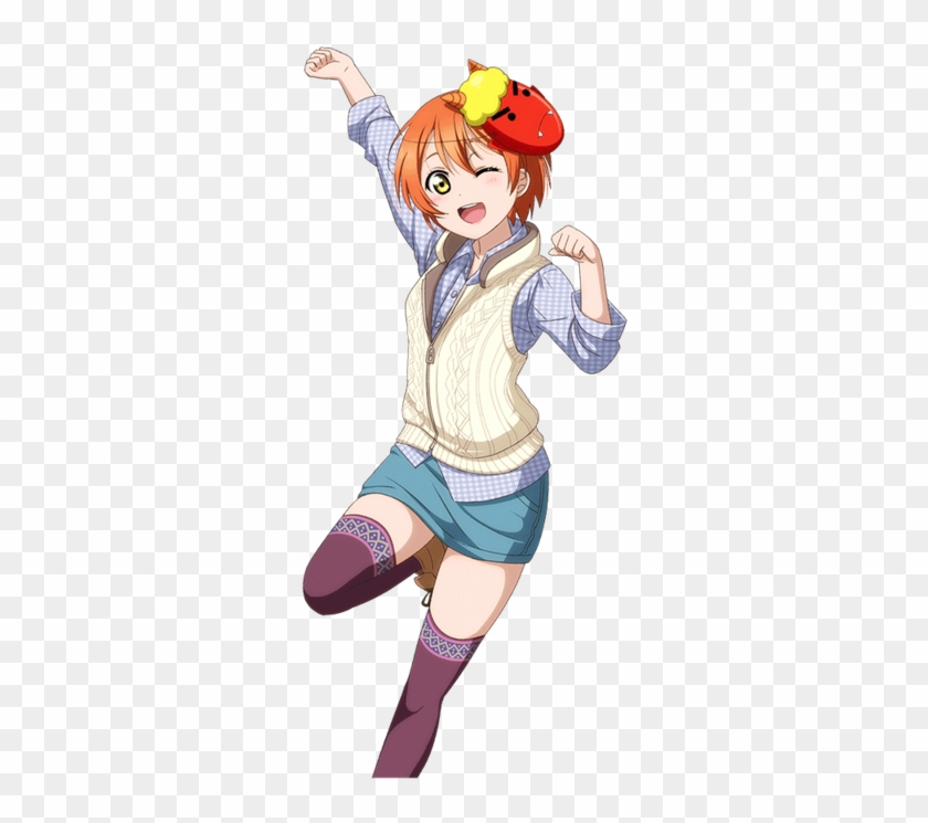 Hoshizora Rin Excelle Dans Les Sports, Et Est Habile - Sr Rin Clipart #3915169