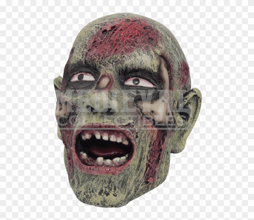 Zombie Head Png Clipart #3915245