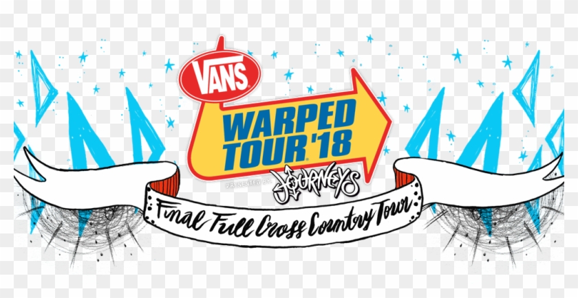 Warped Tour Pre-show - Vans Warped Tour 2018 Logo Clipart