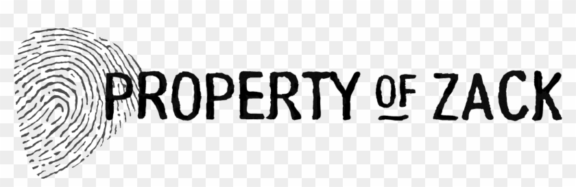 Propertyofzack “ - Calligraphy Clipart