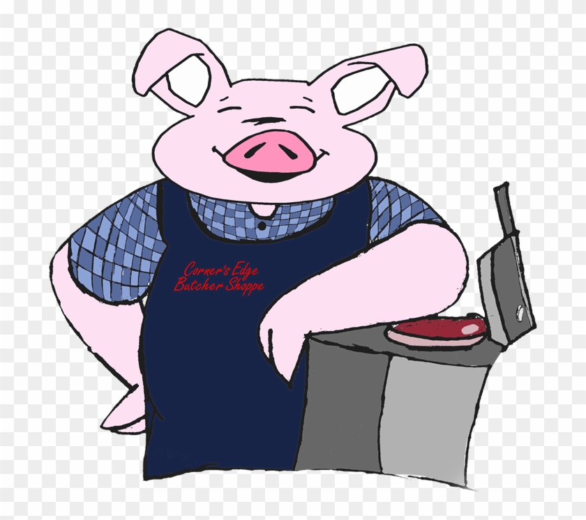 Where Fresh Cut Meat And Real Customer Service Still - Cartoon Clipart #3915756