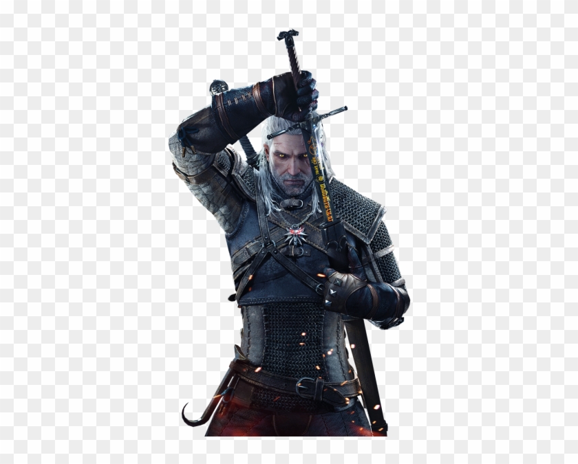 The Witcher Geralt - Witcher 3 Geralt Png Clipart