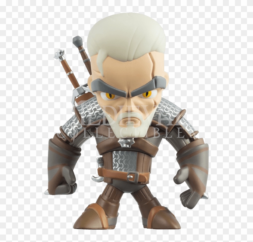 Witcher 3 Geralt Of Rivia Vinyl Figure - Witcher 3 Geralt Of Rivia 6 Vinyl Figure Clipart #3916191