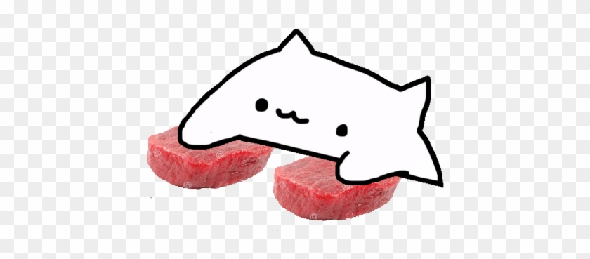 *spanks Meat* - Bongo Cat Meme Template Clipart