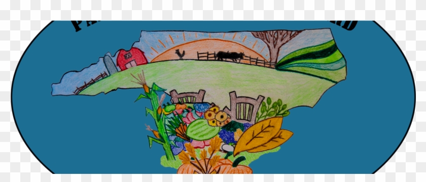 Parker Farm And Vineyard - Illustration Clipart