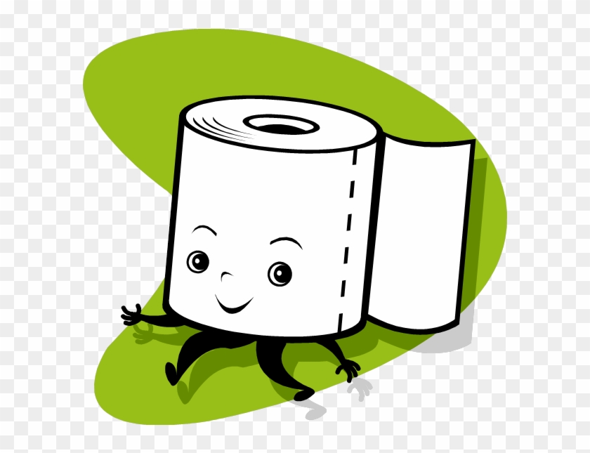 Toilet Training - Toilet Paper Toss Sign Clipart