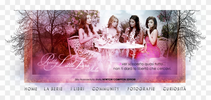 La Serie Televisiva Segue La Vita Di Quattro Ragazze, - Flyer Clipart