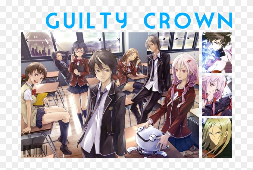 30 Days Of Guilty Crown - Anime Guilty Crown Characters Clipart