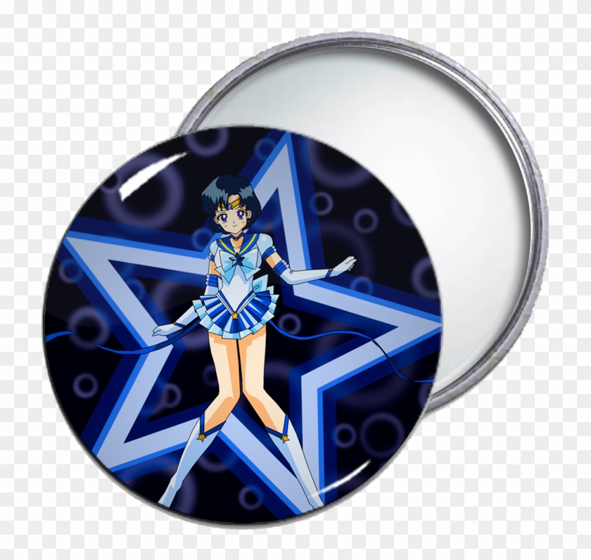 Sailor Mercury Pocket Mirror - Sailor Mercury Clipart