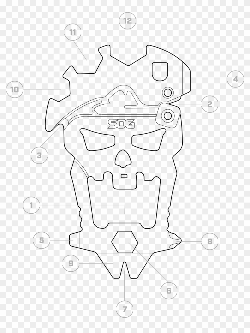 Tool Count - - Sketch Clipart #3917614