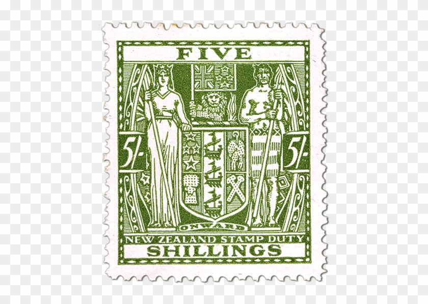Single Stamp - New Zealand Stamps Clipart #3917687