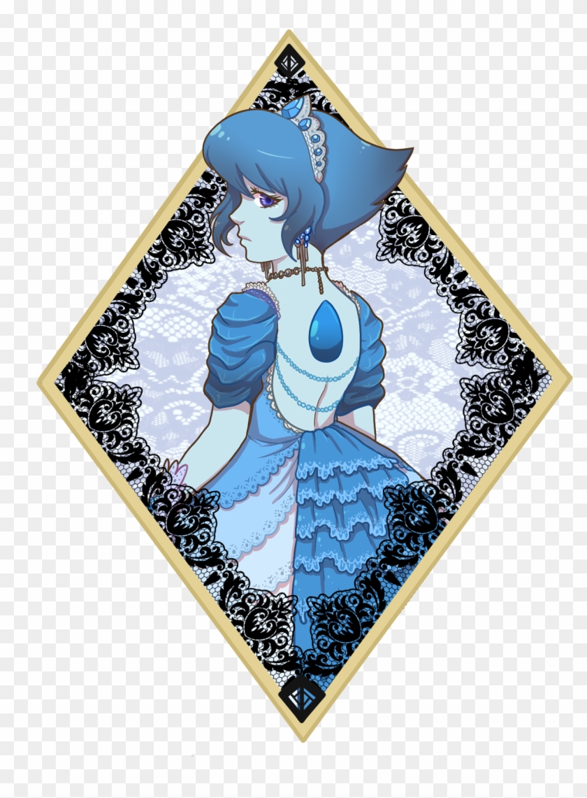 Victorian Dressed Gems - Steven Universe Peridot Pattern Clipart