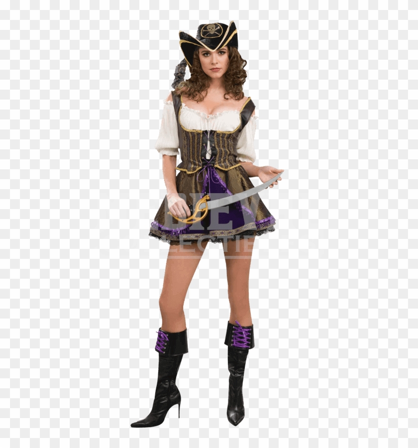 Womenu0027s Sultry Pirate Wench Costume - Pirate Wench Costume Clipart #3917944