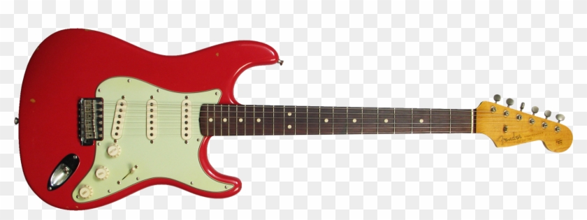 Fender 50s Stratocaster Fiesta Red Clipart