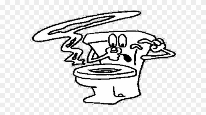 Flush The Toilet Funny Clipart #3918004