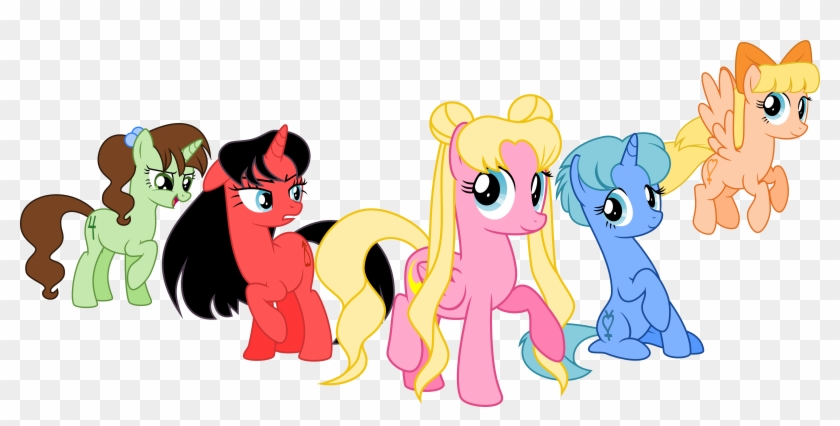Dmca-compliant States And Download קץ החינוך In Sea - Sailor Moon Mlp Clipart #3918198